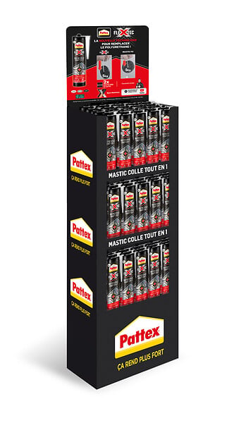 PATTEX - PATTEX Colle & Jointe Flextec Blanc cart 389g - large
