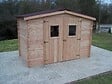 HABRITA - Abri de jardin - Bois - 20mm - 4.07m2 - vignette