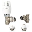SOMATHERM FOR YOU - Kit radiateur robinet thermostatique equerre 15/21 - vignette