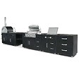 OVIALA - Cuisine d'extérieur 6 meubles avec module cuisson - vignette