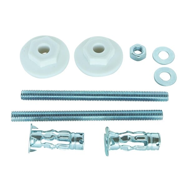 SOMATHERM FOR YOU - 2 fixations lavabo paroi creuse 8x50 + chevilles - large