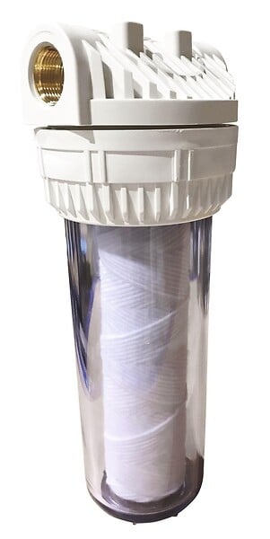 AQUAWATER - Cartouche filtrante bobinée 20µ - Taille standard 9"3/4 - Durée 12 mois - large