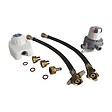 SOMATHERM FOR YOU - Ensemble détendeur gaz 1,3 Kg/h + inverseur avec lyres pour 2 bouteilles BUTANE - vignette