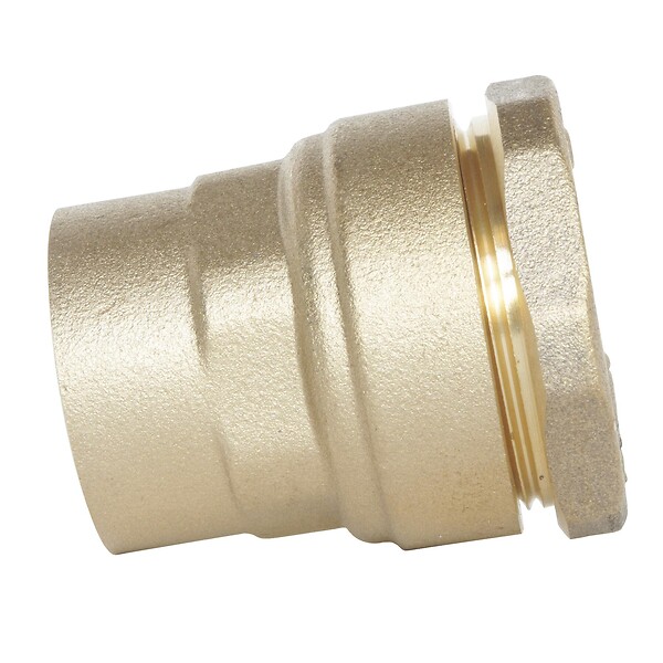 SOMATHERM FOR YOU - Raccord laiton droit SUMO pour tube PE Ø32 mm - Femelle 3/4 - large