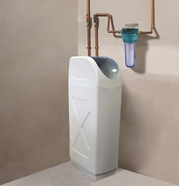 AQUAWATER - Adoucisseur d'eau haute performance 20 Litres - Modèle  AQUA EXCELLENCE - large