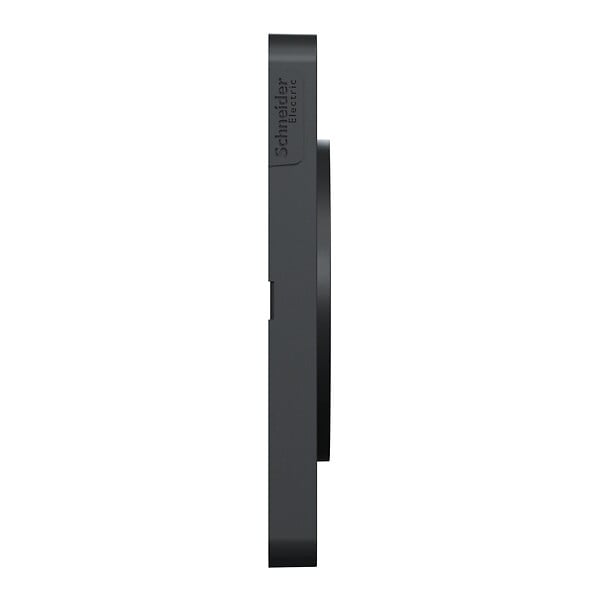SCHNEIDER ELECTRIC - Odace Touch - plaque anthracite - 3 postes - horiz. ou vert. - entraxe - large