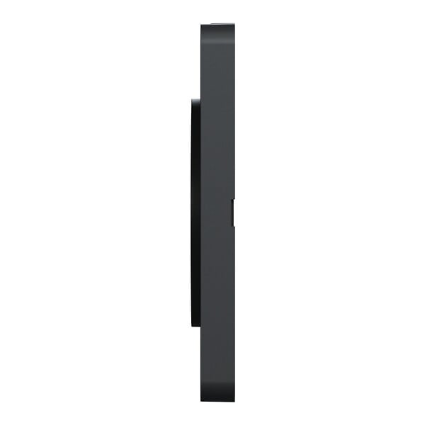 SCHNEIDER ELECTRIC - Odace Touch - plaque anthracite - 3 postes - horiz. ou vert. - entraxe - large
