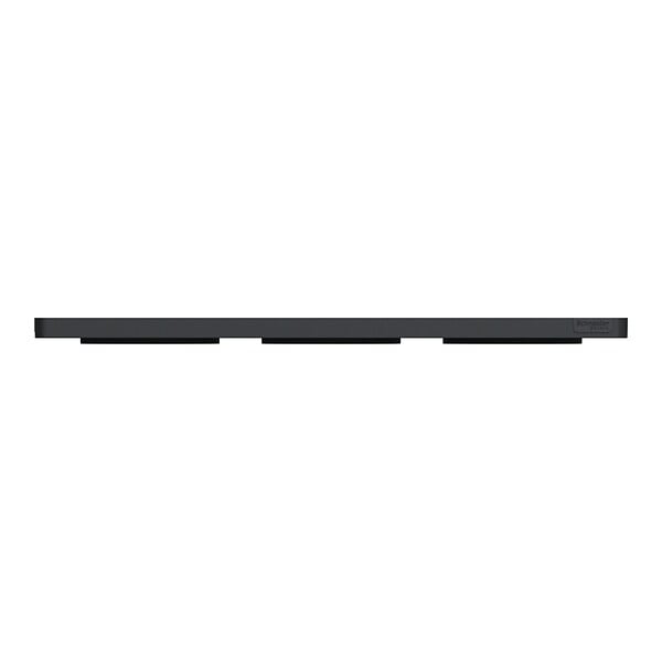 SCHNEIDER ELECTRIC - Odace Touch - plaque anthracite - 3 postes - horiz. ou vert. - entraxe - large