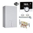CHAFFOTEAU - Chaudière Gaz Condensation Urbia Green Chaffoteaux 25 kW Complète (Ventouse + Douilles + Dosseret) avec Thermostat Connecté - vignette