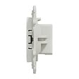 SCHNEIDER ELECTRIC - Odace, prise TV Blanc, à vis - vignette