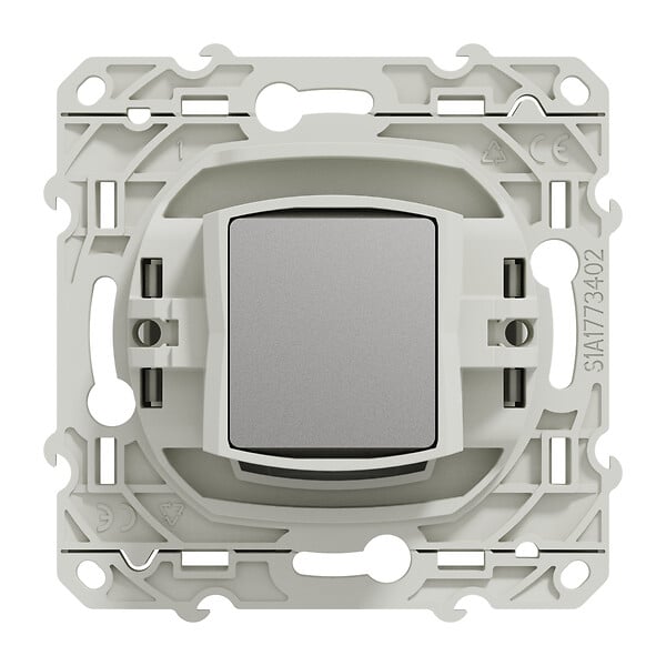 SCHNEIDER ELECTRIC - Odace, prise TV Blanc, à vis - large