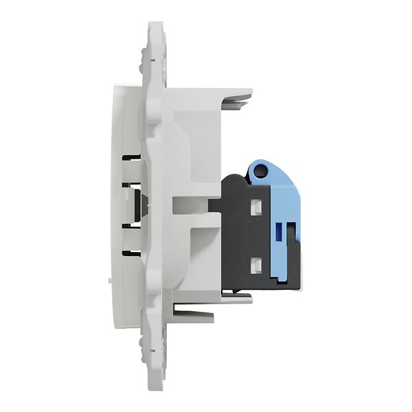 SCHNEIDER ELECTRIC - Odace, prise RJ45 Blanc, grade 3 cat. 6 STP, à vis - large
