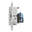SCHNEIDER ELECTRIC - Odace, prise RJ45 Blanc, grade 3 cat. 6 STP, à vis - vignette