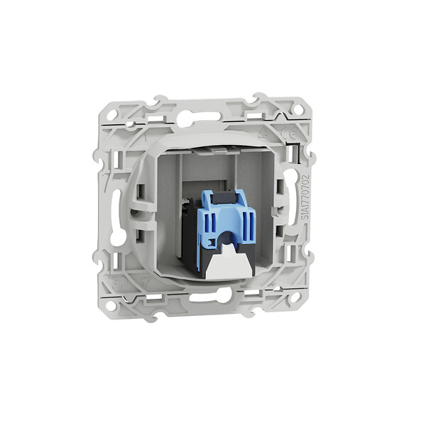 SCHNEIDER ELECTRIC - Odace, prise RJ45 Blanc, grade 3 cat. 6 STP, à vis - large