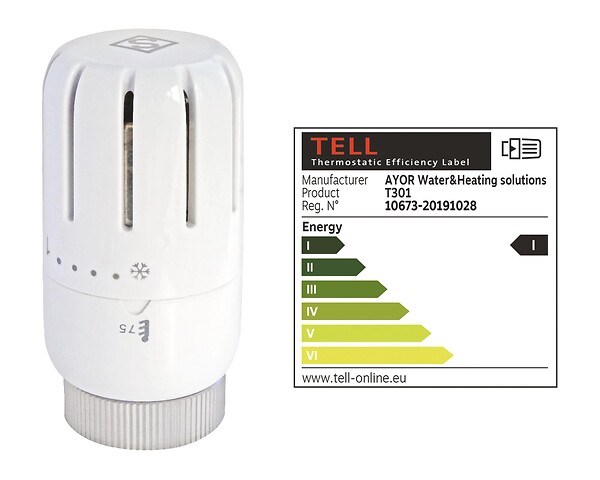 SOMATHERM FOR YOU - SOMATHERM FOR YOU - Tête thermostatique à dilatation liquide T301 - COMPACT - large
