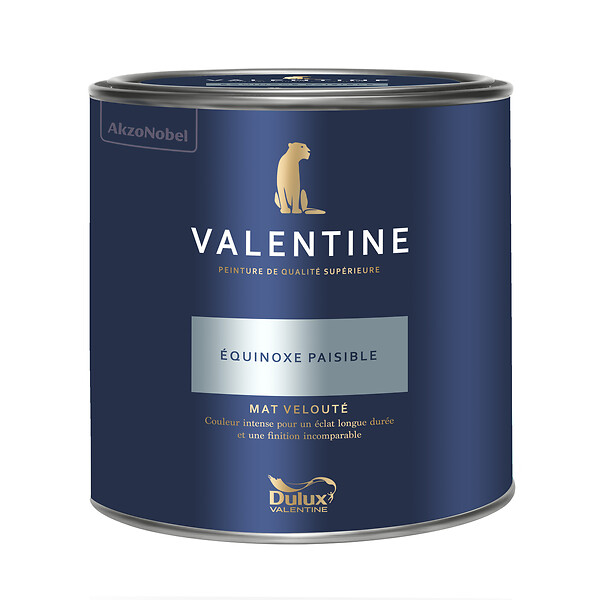 DULUX VALENTINE - Peinture Murs Valentine - Mat Velouté - Equinoxe Paisible - 2L - large