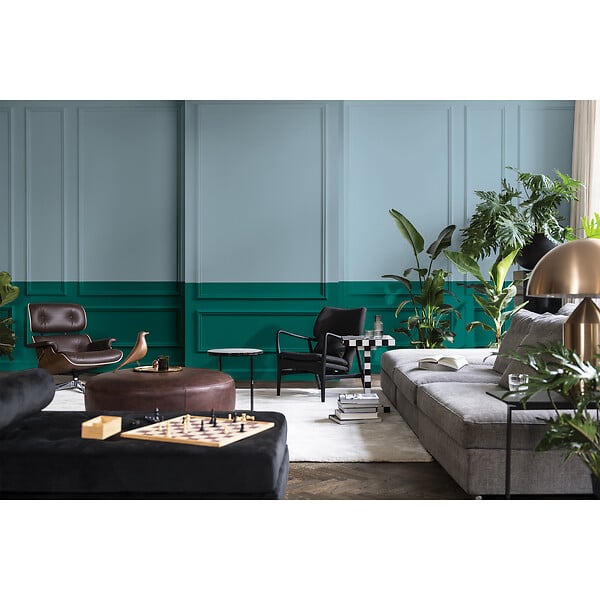 DULUX VALENTINE - Peinture Murs Valentine - Mat Velouté - Equinoxe Paisible - 2L - large