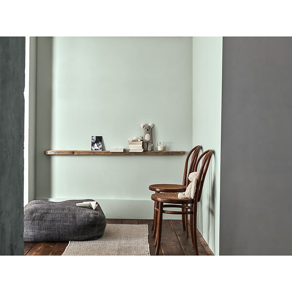 DULUX VALENTINE - Peinture murs&boiseries Valentine  Mat Velouté Douceur de Aube 0,125L - large