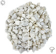 JARDINAT - Gravier - Blanc pur - 12/20mm - 500kg - vignette