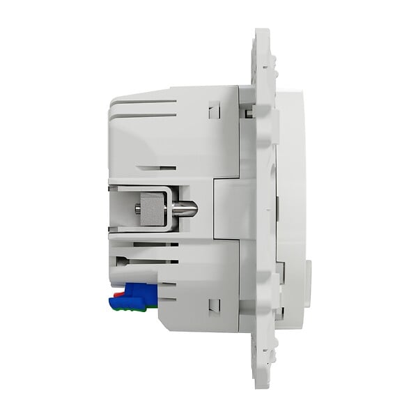 SCHNEIDER ELECTRIC - Wiser Odace - Prise 2P+T connectée - 16A  - zigbee - Blanc - large