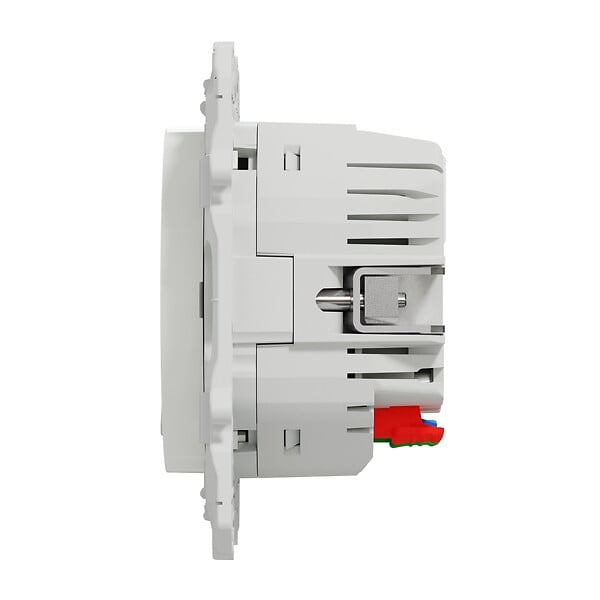 SCHNEIDER ELECTRIC - Wiser Odace - Prise 2P+T connectée - 16A  - zigbee - Blanc - large