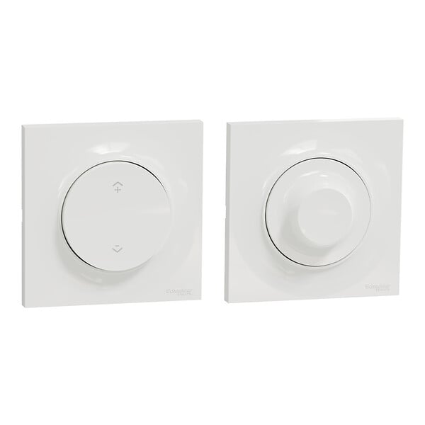 SCHNEIDER ELECTRIC - Wiser Odace  Kit commande sans fils et variateur de lumière zigbee 3.0 - large