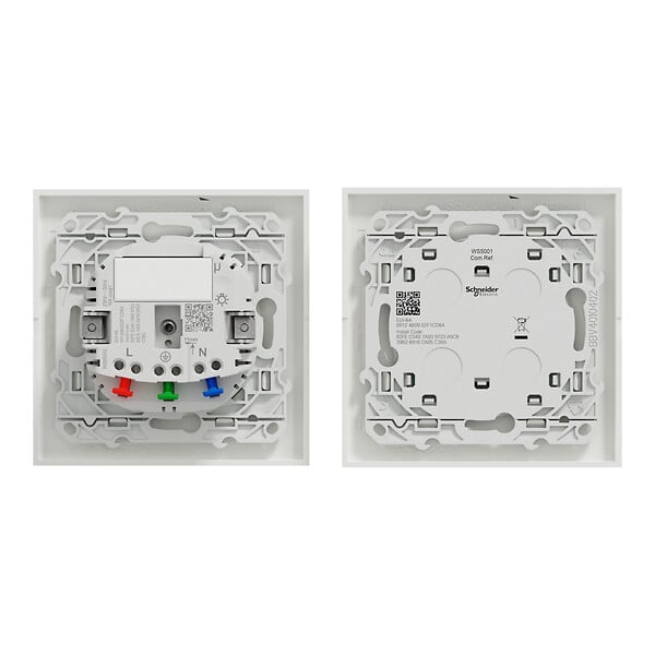 SCHNEIDER ELECTRIC - Wiser Odace - Kit commande sans fils et prise connectée zigbee 3.0 - large
