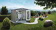 BIOHORT - Abri de jardin Europa T 4A - Métal -  Gris quartz - 4,4m2 - vignette