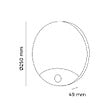 EDM - Applique murale LED 13W étanche IP44 - Luz fría 6500K - vignette
