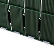 EASY CLOTURE - Kit occultation lamelles PVC pour panneau rigide maille 55 H 1m93 L 2m50 Vert - vignette