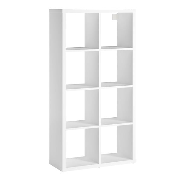 MODE DE VIE - Meuble 8 cases Cubyx - PVC - Blanc - H134,5xL69,5xP29,5cm - large