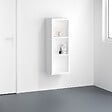 MODE DE VIE - Meuble 3 cases Cubyx - PVC - Blanc - H102xL37xP29,5cm - vignette