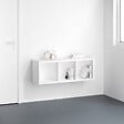 MODE DE VIE - Meuble 3 cases Cubyx - PVC - Blanc - H102xL37xP29,5cm - vignette