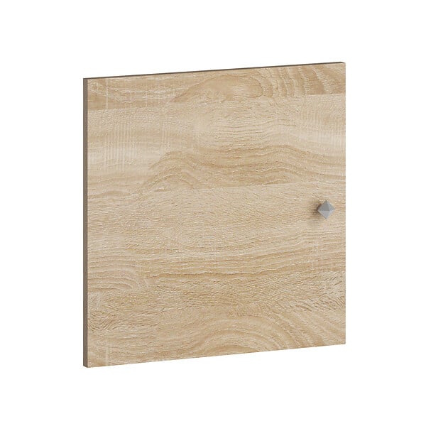MODE DE VIE - Porte meuble de rangement à cases - Chêne sanoma - H31xL31xP1,2cm - large