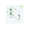BEMETA - Barre d'appui en forme U HELP en blanc comaxite - vignette