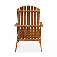 OVIALA - Fauteuil relax pliant en bois d'eucalyptus bois - Calgary - vignette