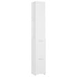 VIDAXL - vidaXL Armoire de salle de bain blanc 25x26,5x170 cm bois d'ingénierie - vignette