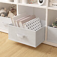 MODE DE VIE - Panier de rangement intissé - Gris nuage - S - vignette