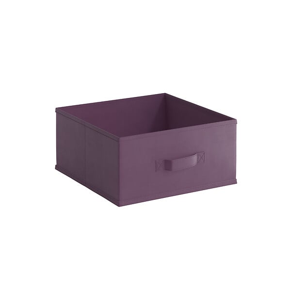 MODE DE VIE - Panier de rangement intissé - Aubergine - S - large