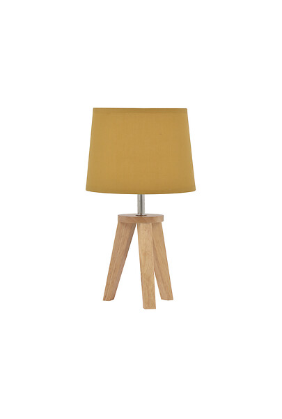 COREP - Lpe bois fsc trepied yoga moutarde - large