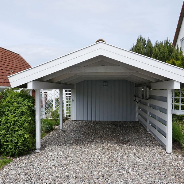 RINNO - Palette de 24 Stabilisateurs de graviers doubles (46,08 m²) - 120 X 160 X 4 cm - Blanc - EASYSTAB - large