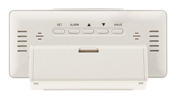 ZENITECH - Station météo Noir et Blanc avec capteur sans fil (IP44) - Zenitech - large