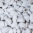 RO'MA NATURE - Galet Marbre Blanc Carrare 60-100 mm - Lot de 45 sacs de 20 kg (9 m²) - vignette