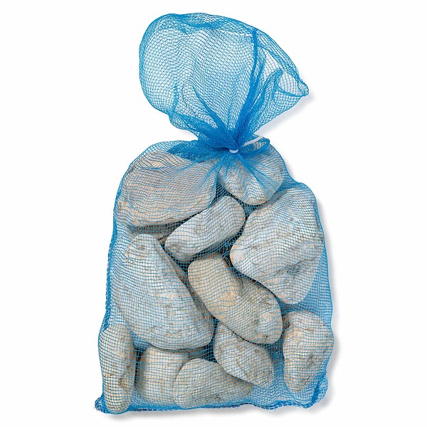 RO'MA NATURE - Galet Jaune Giallo Mori 10-15 cm - Lot de 5 filets de 15 kg - large