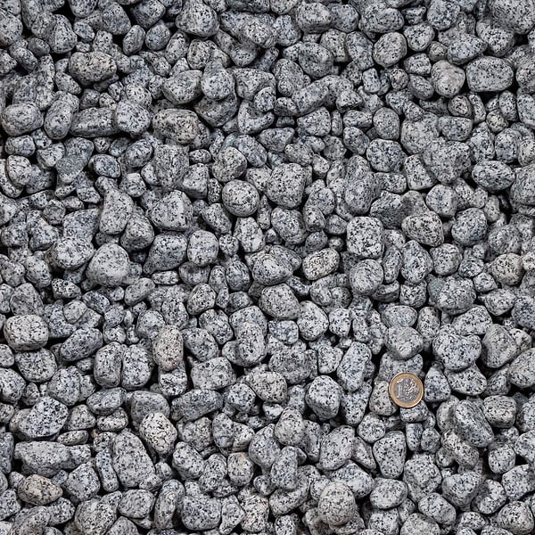 RO'MA NATURE - Galet Granit Gris 10-20 mm - Lot de 15 sacs de 20 kg (4,5 m²) - large