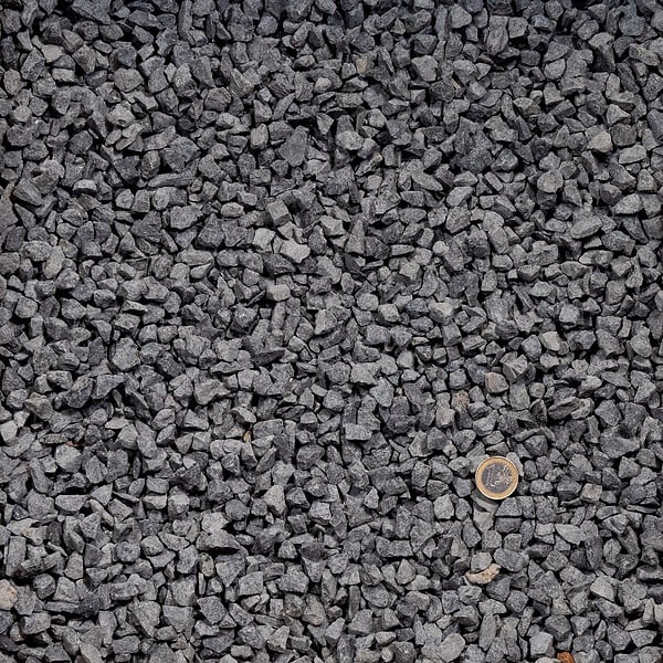 RO'MA NATURE - Gravier Basalte Noir 8-11 mm - Lot de 15 sacs de 20 kg (6 m²) - large