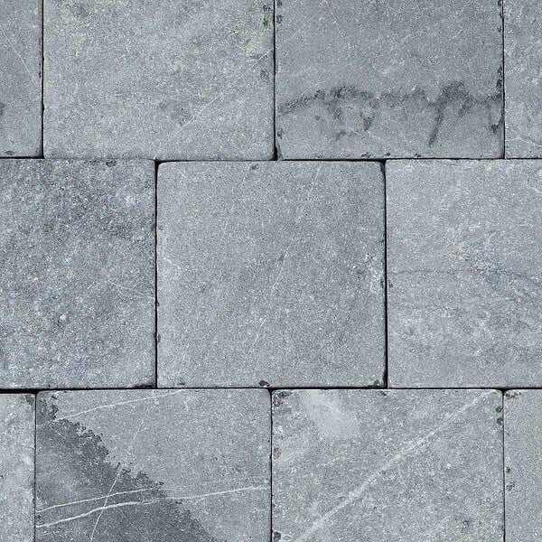 RO'MA NATURE - Pavé Pierre Bleue du Vietnam 15x15x2 cm (vendu au m² - 45 pavés/m²) - large
