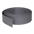 RO'MA NATURE - Bordure de jardin rouleau Plastique Recyclé Gris 15 m x14x0,7 cm (lot de 4 rouleaux soit 60 mètres) - vignette