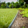RO'MA NATURE - Bordure de jardin rouleau Plastique Recyclé Gris 15 m x14x0,7 cm (lot de 2 rouleaux soit 30 mètres) - vignette