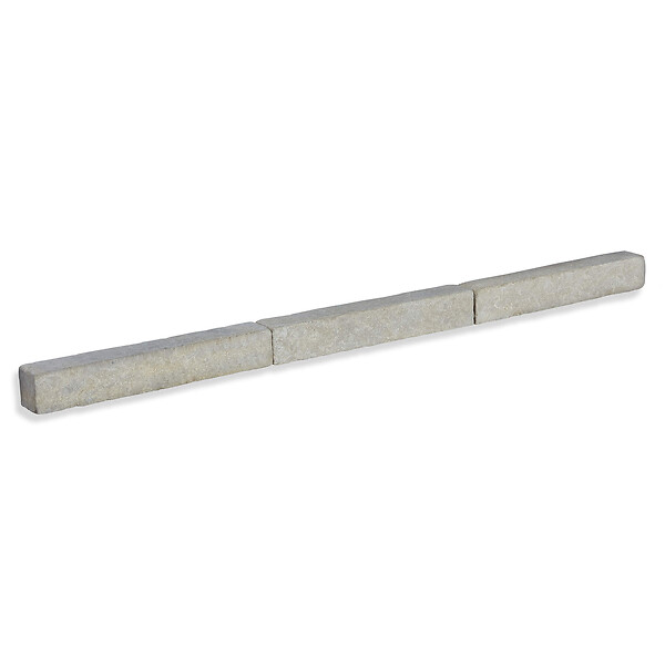 RO'MA NATURE - Bordure de jardin Pierre de l'Atlas Beige 50x8x8 cm (lot de 30 bordures soit 15 mètres) - large